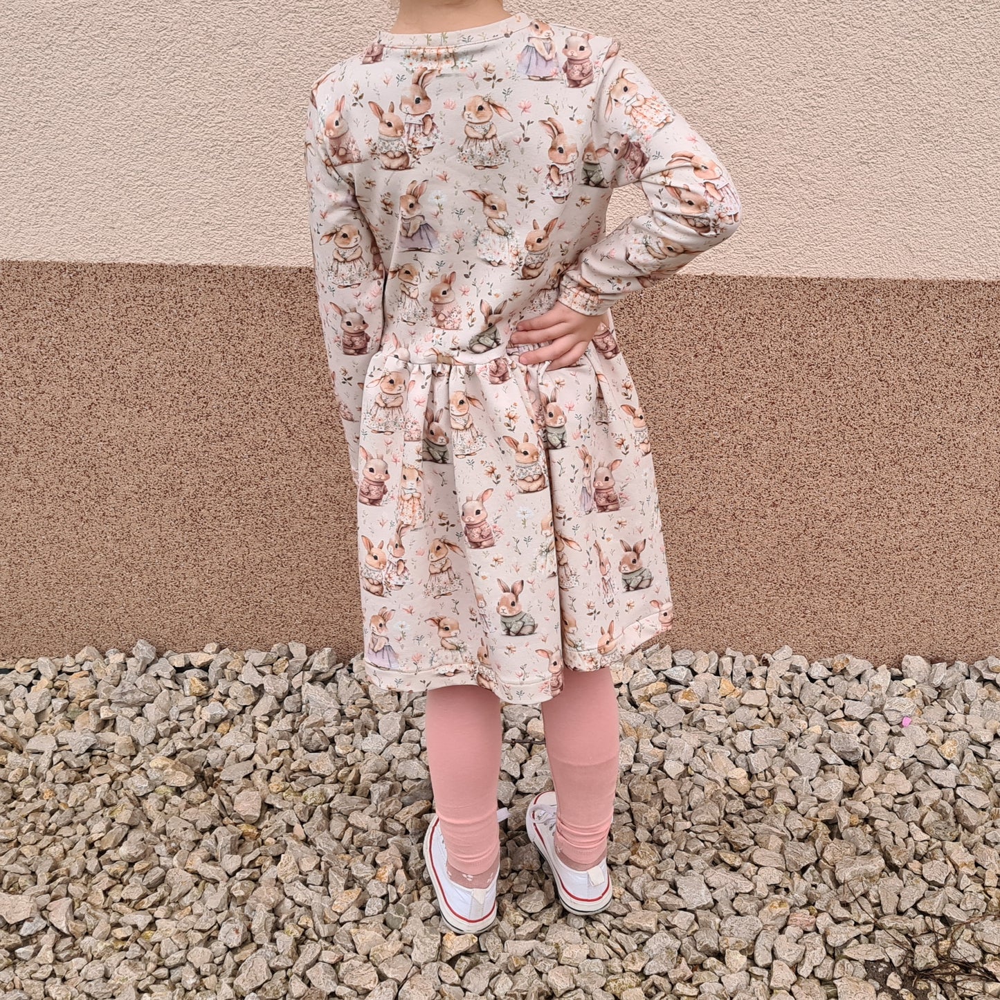 handmade šaty zajko, foto na postave