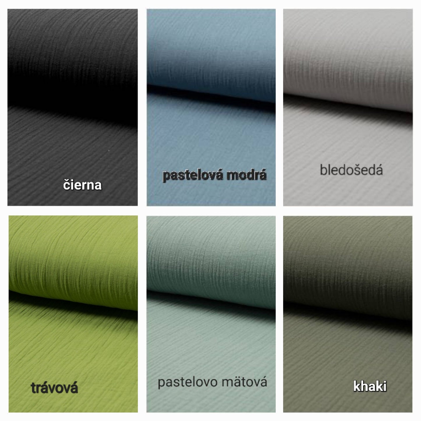 Mušelínová dámska šatka, kúp viac- zaplať menej :-)