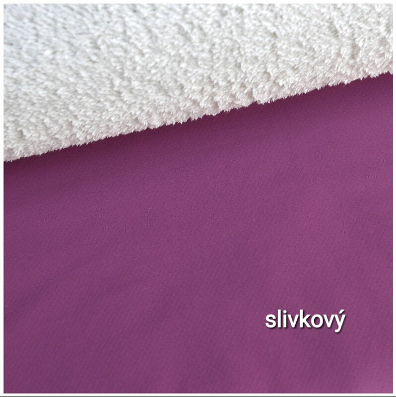 Softshellové nohavice s barančekom- jednofarebné