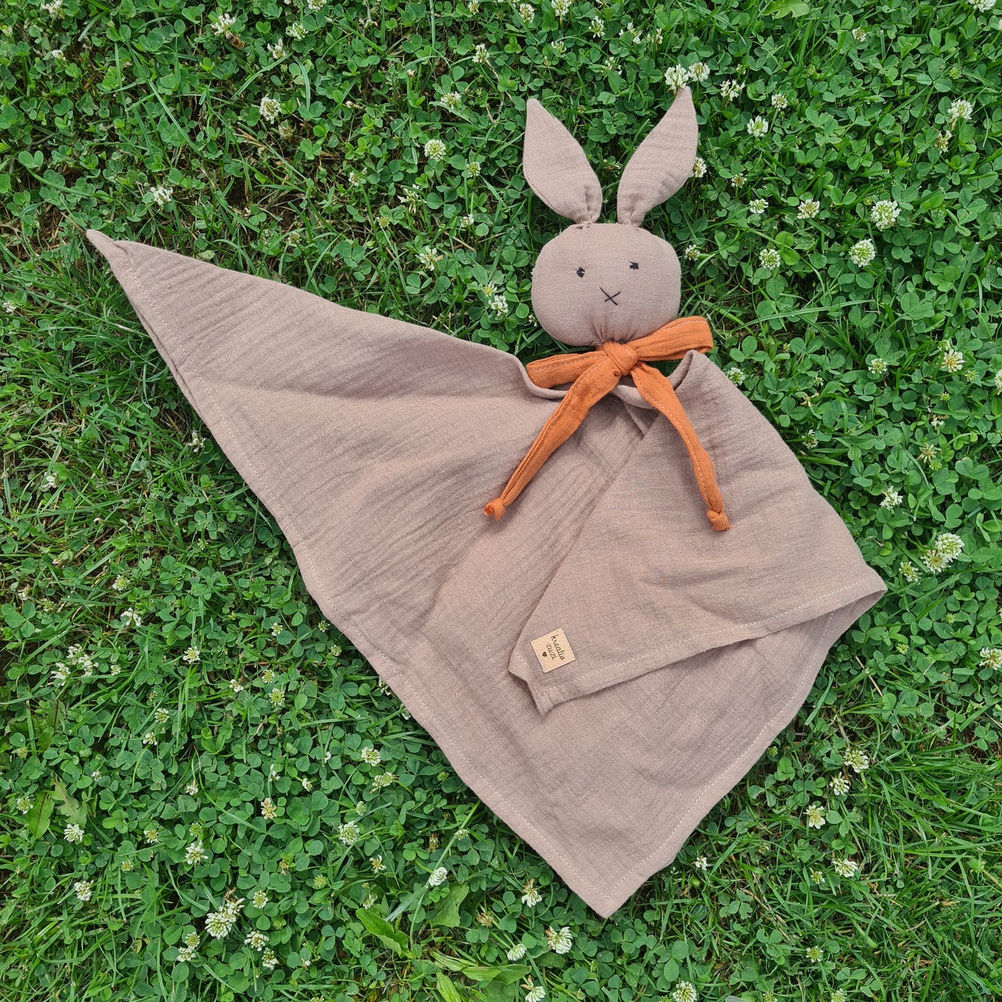 mušelínový handmade mojkáč, farba béžová