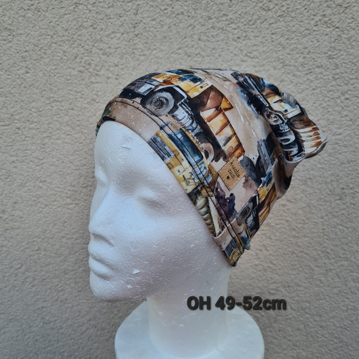 čiapka jednovrstvová, nákladné autá