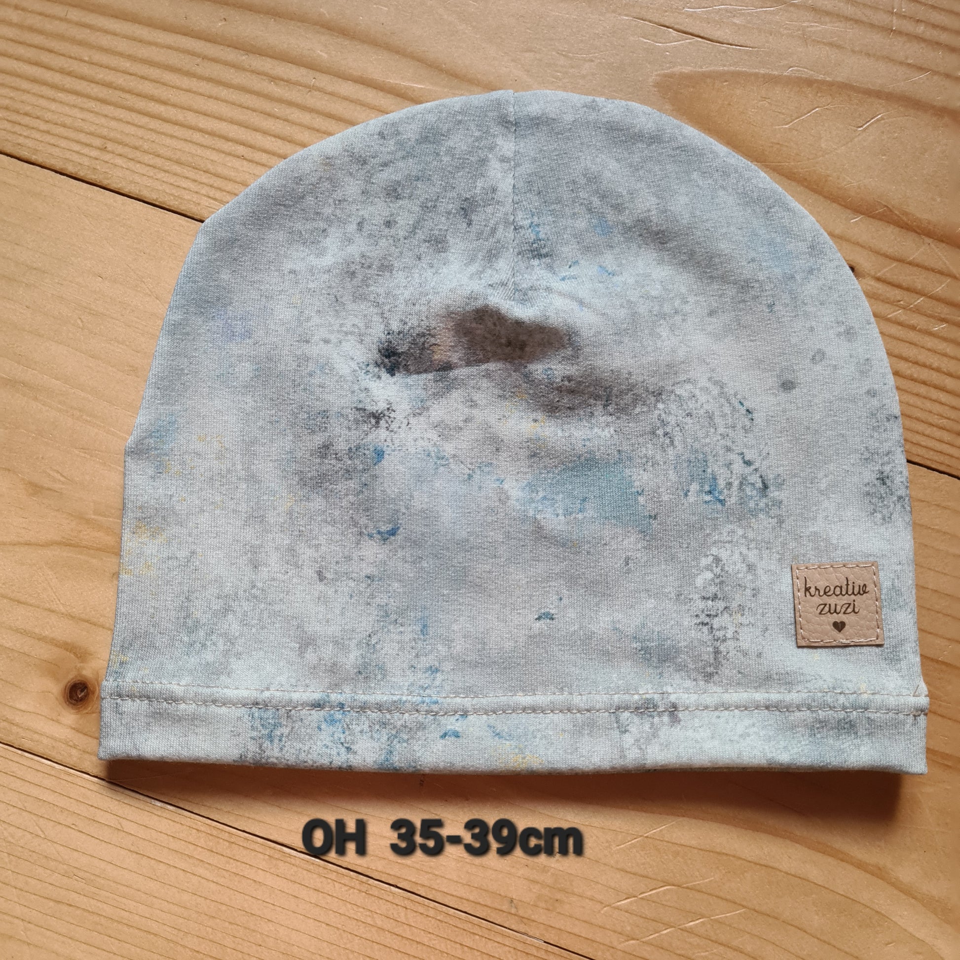 čiapka jednovrstvová, mramorová