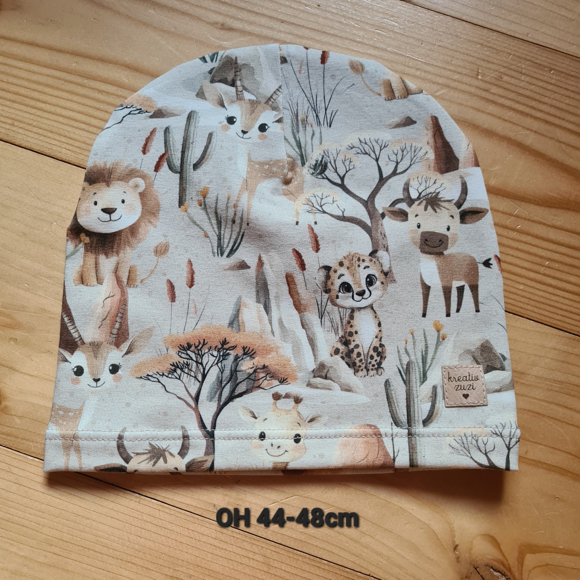 čiapka jednovrstvová, zvieratká savana