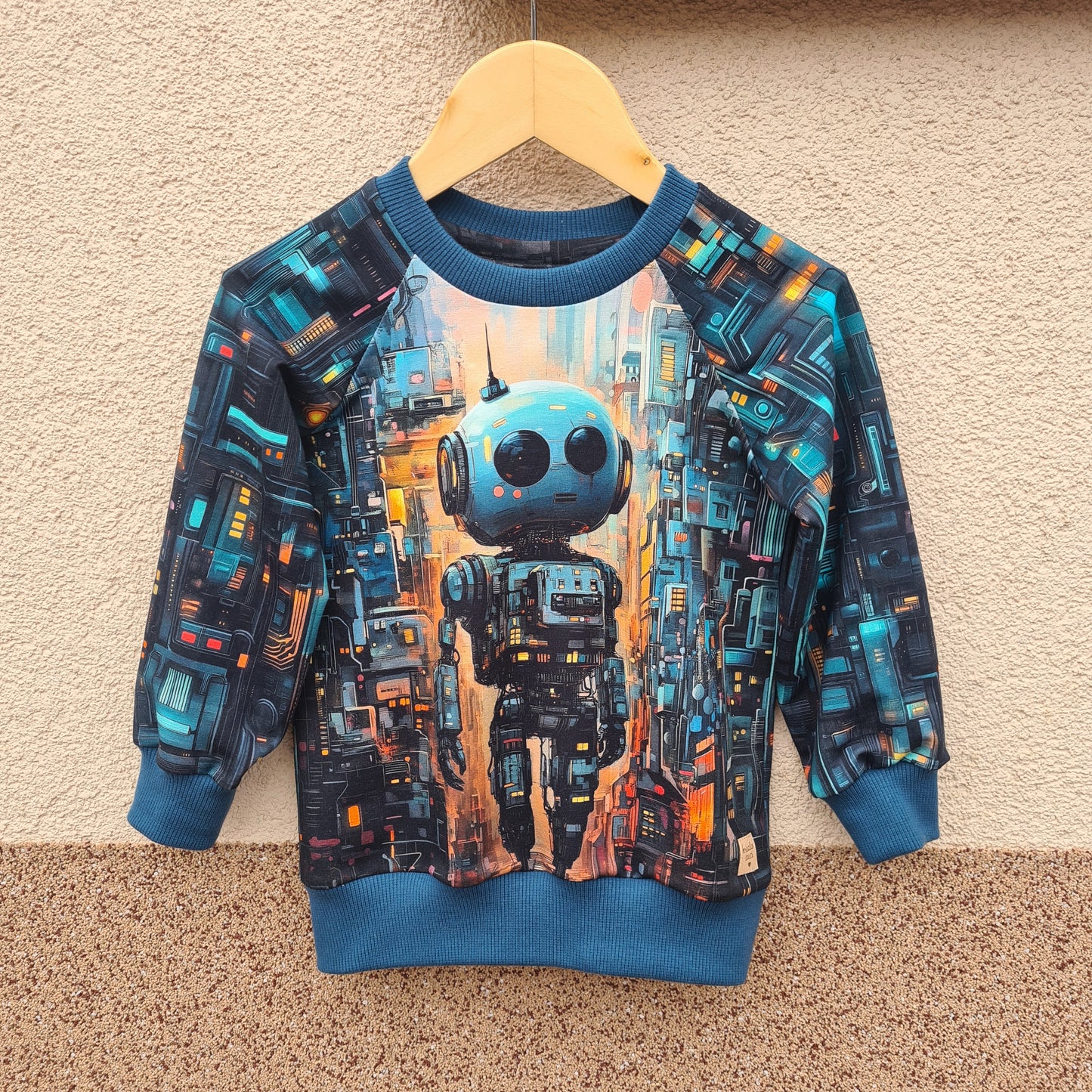 Mikina "Cybercity robot"