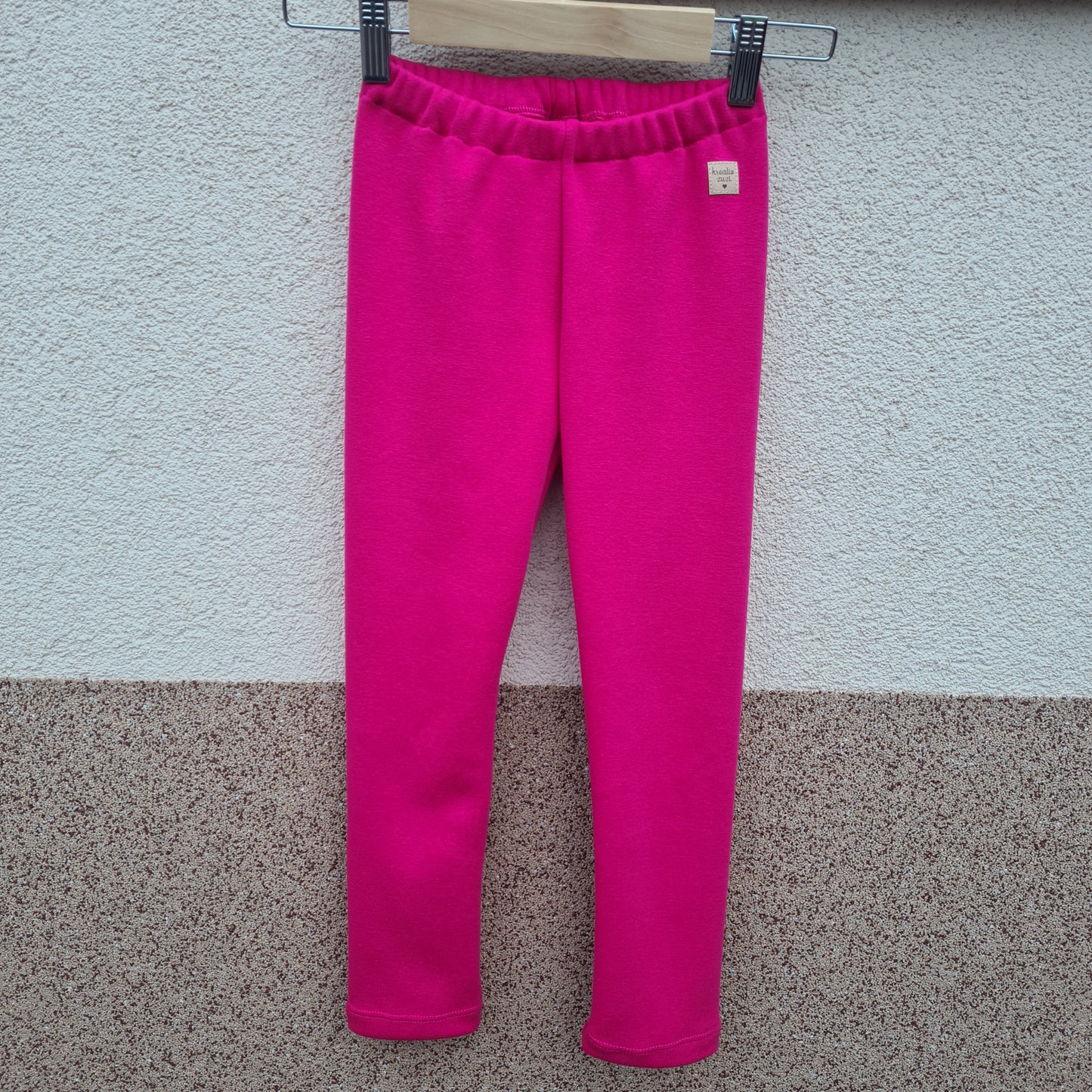 Zateplené legíny- jednofarebné