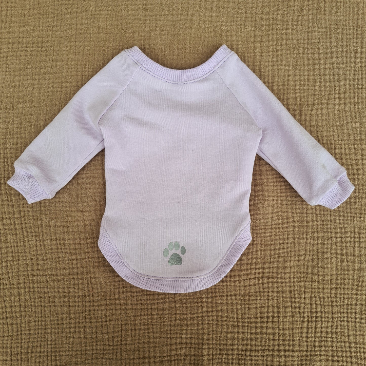 mikina pre psa lila bez kapucne