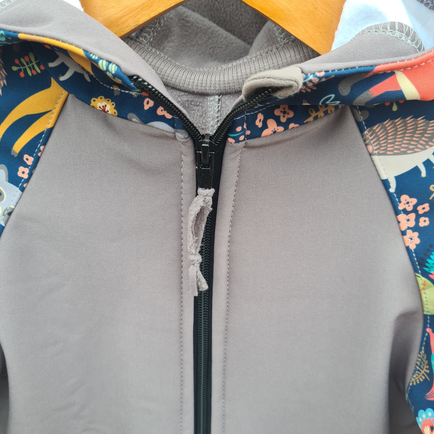 Softshellový overal - lesné zvieratká