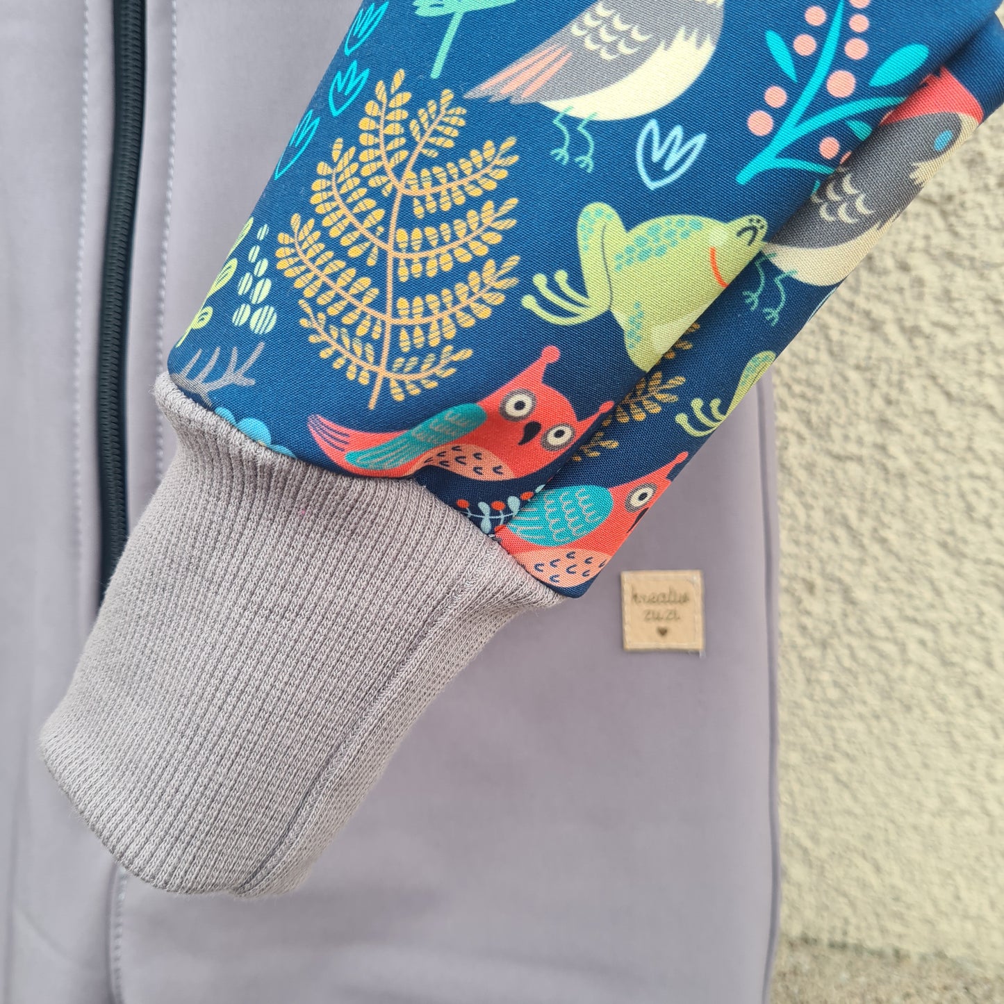 Softshellový overal - lesné zvieratká