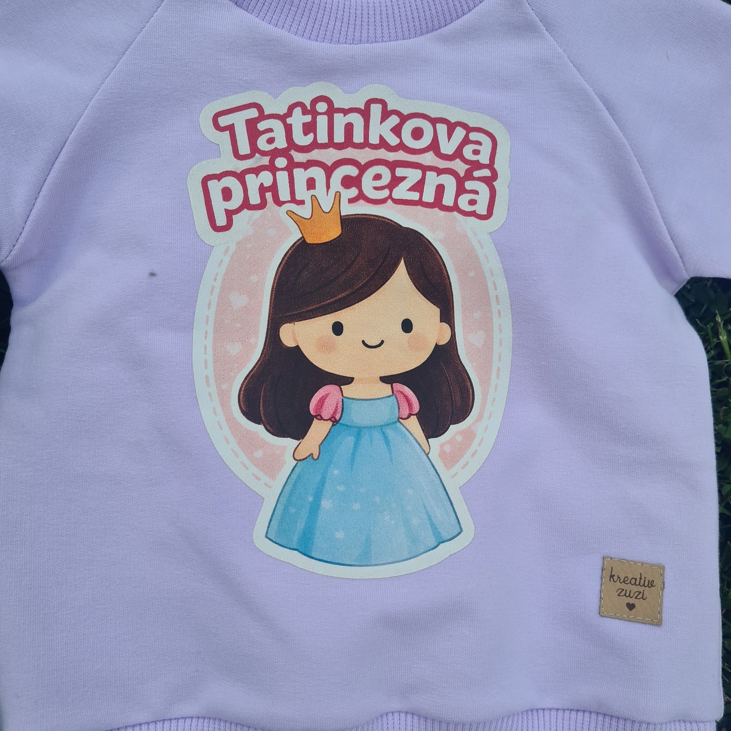 Tepláková súprava Tatinkova princezná – brunetka