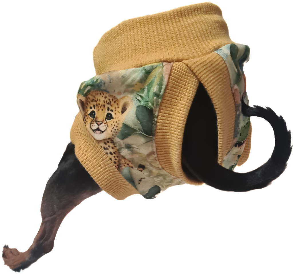 háracie nohavičky pre fenku 